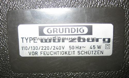 Würzburg ; Grundig Radio- (ID = 629134) R-Player