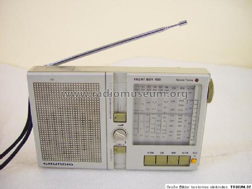 Yacht-Boy 100; Grundig Radio- (ID = 761045) Radio