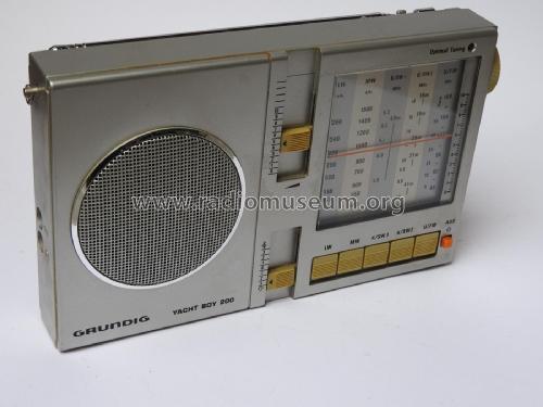 Yacht-Boy 200; Grundig Radio- (ID = 2627892) Radio