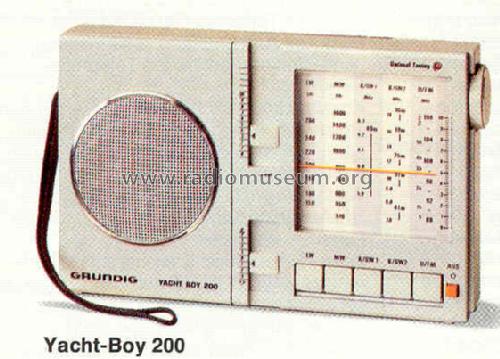 Yacht-Boy 200; Grundig Radio- (ID = 427412) Radio