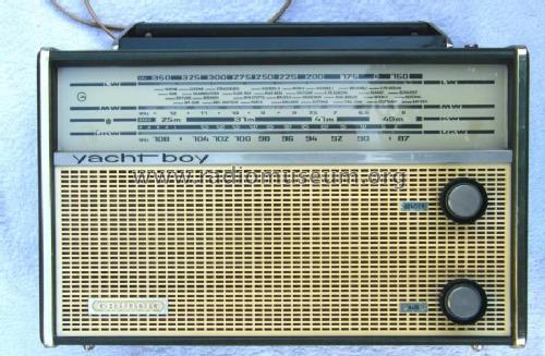 Yacht-Boy 202N; Grundig Radio- (ID = 643853) Radio