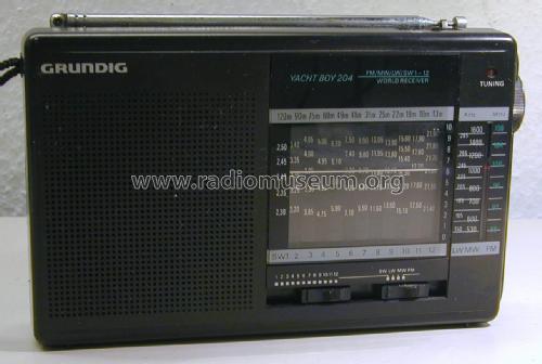 Yacht-Boy 204; Grundig Radio- (ID = 2628321) Radio