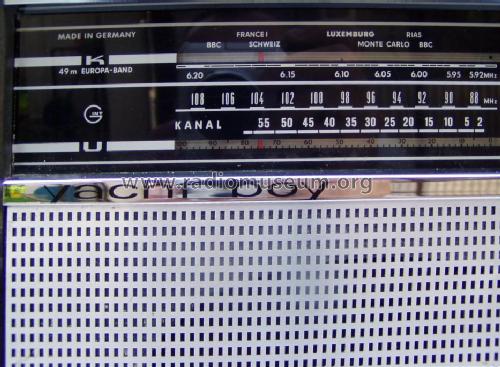 Yacht-Boy 205; Grundig Radio- (ID = 468458) Radio