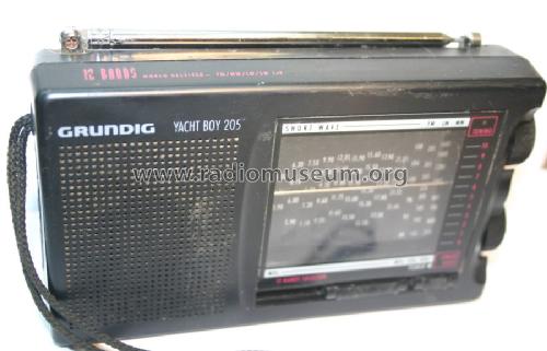 Yacht-Boy 205; Grundig Radio- (ID = 893901) Radio