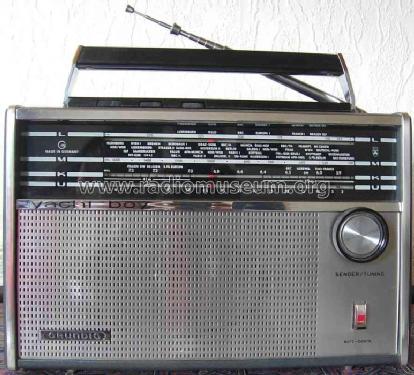 Yacht-Boy 205a / 14-1378/12; Grundig Radio- (ID = 498574) Radio