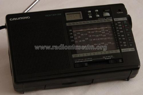 Yacht-Boy 206; Grundig Radio- (ID = 467627) Radio