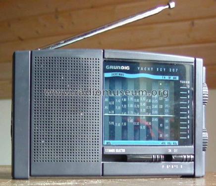 Yacht Boy 207; Grundig Radio- (ID = 1365748) Radio