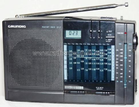 Yacht-Boy 217; Grundig Radio- (ID = 706259) Radio