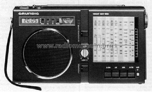 Yacht-Boy 600; Grundig Radio- (ID = 86479) Radio