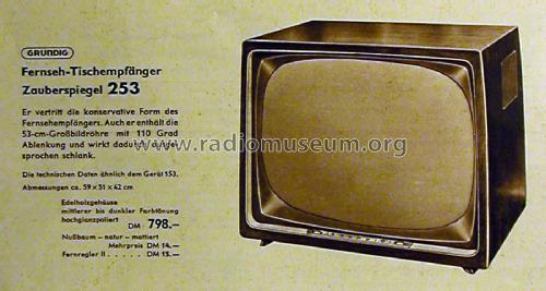 Zauberspiegel 253; Grundig Radio- (ID = 2085603) Television