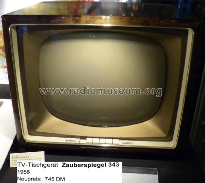 Zauberspiegel 343; Grundig Radio- (ID = 1962642) Television