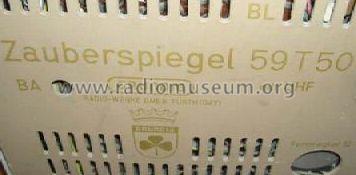 Zauberspiegel 59T50; Grundig Radio- (ID = 239303) Television