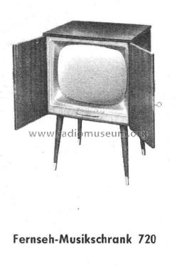 Zauberspiegel 720; Grundig Radio- (ID = 2165254) Television