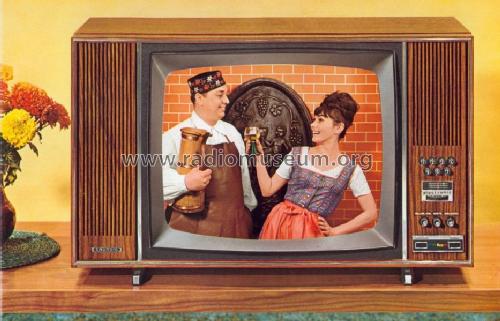 Zauberspiegel Color T 801; Grundig Radio- (ID = 495534) Television