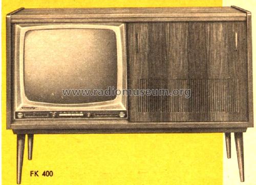 Zauberspiegel FK400; Grundig Radio- (ID = 438613) TV-Radio
