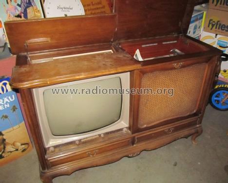 Zauberspiegel FK401 Barock; Grundig Radio- (ID = 1190042) TV Radio