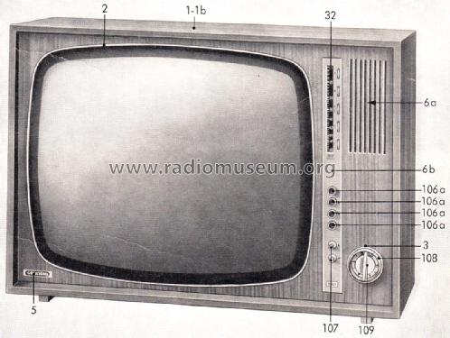 Zauberspiegel FT208; Grundig Radio- (ID = 2565176) Television