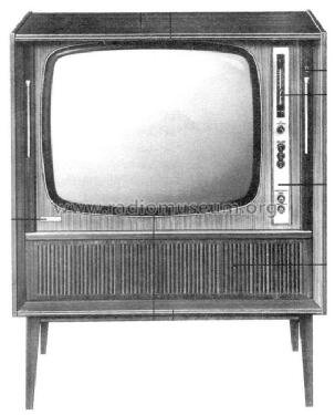 Zauberspiegel S425; Grundig Radio- (ID = 375382) Television