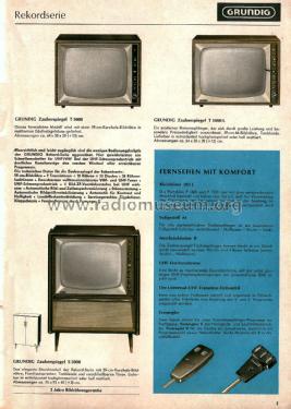 Zauberspiegel S5000; Grundig Radio- (ID = 2138576) Television