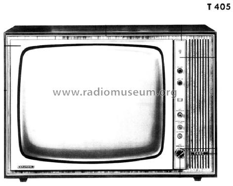 Zauberspiegel T405; Grundig Radio- (ID = 327674) Television