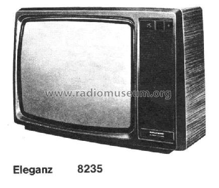 Eleganz 8235; Grundig Radio- (ID = 2066397) Televisión