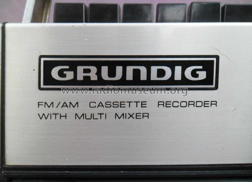 FM/AM Cassette Recorder with Multi Mixer CR366 ; Grundig Radio- (ID = 1815615) Radio