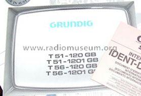 Super Color T51-1201GB Ch= CUC41B; Grundig Austria GmbH (ID = 1147388) Televisore