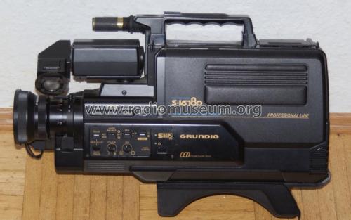 Professional Line Color Camera Recorder - S-VHS Camcorder S-VS180; Grundig Radio- (ID = 3135441) Ton-Bild