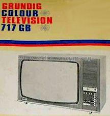 Colour Television 717GB; Grundig Ltd., London (ID = 752741) Television