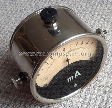 Milliamperemeter 5, 50 und 500 mA; Guggenheimer, Dr.S., (ID = 2746339) Equipment