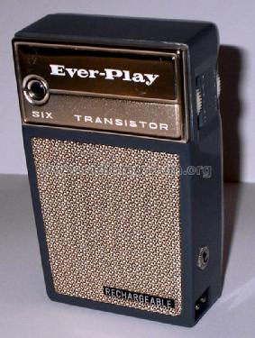 Ever-Play Six Transistor 'Rechargeable' ; Gulton Industries, (ID = 815088) Radio
