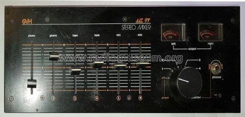 Miscelatore HI-FI Stereo - Stereo Mixer MX377 B; GVH Elettronica; (ID = 2748267) Ampl/Mixer