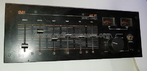 Miscelatore HI-FI Stereo - Stereo Mixer MX377 B; GVH Elettronica; (ID = 2484530) Ampl/Mixer