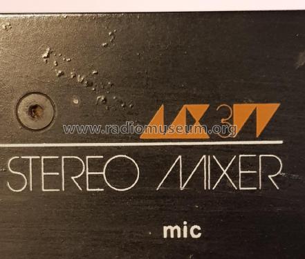 Miscelatore HI-FI Stereo - Stereo Mixer MX377 B; GVH Elettronica; (ID = 2485014) Ampl/Mixer