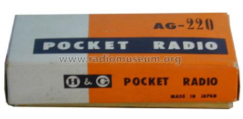 Pocket Radio AG220; Headquarters & (ID = 801285) Galena