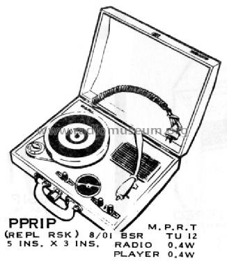 PPR1P Ch= 8/01; Palmer, H.G. HGP, H. (ID = 1525436) Radio