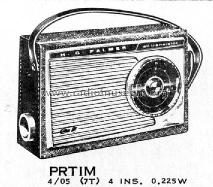 PRT1M Ch= 4/05; Palmer, H.G. HGP, H. (ID = 1523735) Radio