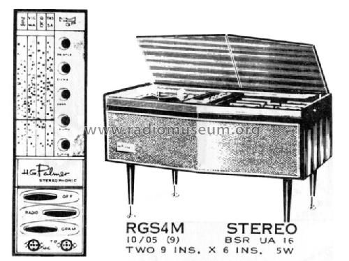 RGS4M Ch= 10/05; Palmer, H.G. HGP, H. (ID = 1525895) Radio