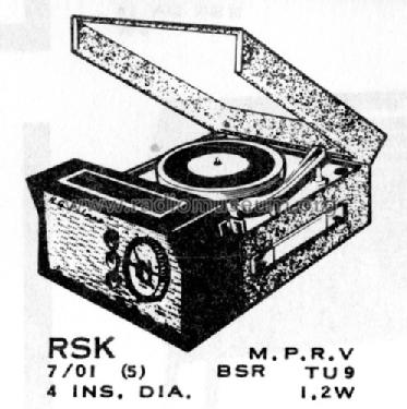 RSK Ch= 7/01; Palmer, H.G. HGP, H. (ID = 1523744) Radio