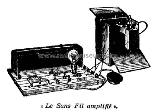Le Sans Fil Amplifié ; Hachette, Librairie (ID = 1924731) Radio