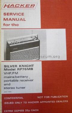 Silver Knight RP76MB; Hacker Radio Ltd., (ID = 1770703) Radio