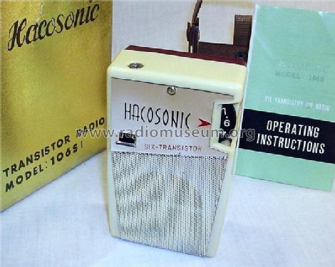 Six Transistor 106S; Hacosonic; where? (ID = 2706008) Radio