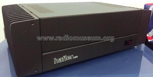 Stereo Power Amplifier DH-220; Hafler Co., David; (ID = 2346392) Ampl/Mixer