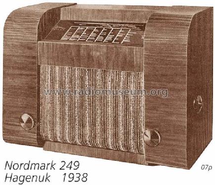 Nordmark 249GW; Hagenuk N&K, (ID = 304) Radio