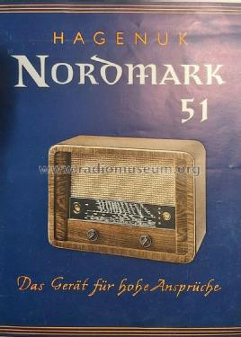 Nordmark 51; Hagenuk N&K, (ID = 2602822) Radio