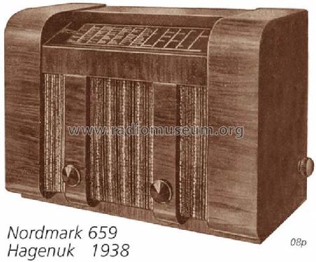 Nordmark 659GW; Hagenuk N&K, (ID = 305) Radio