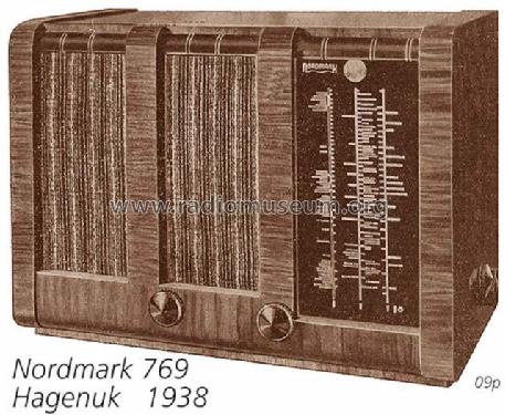 Nordmark 769GW; Hagenuk N&K, (ID = 306) Radio