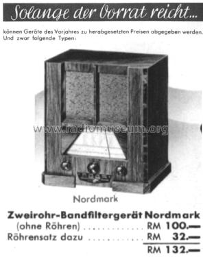 Nordmark B21W; Hagenuk N&K, (ID = 3026089) Radio