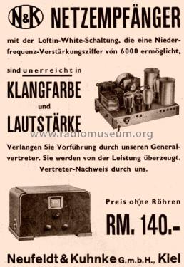 NUK-Loftin II/3; Hagenuk N&K, (ID = 1779754) Radio