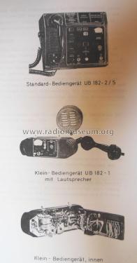 UKW - Funksprechgerät USE 182-2 BNDS; Hagenuk N&K, (ID = 2568062) Commercial TRX